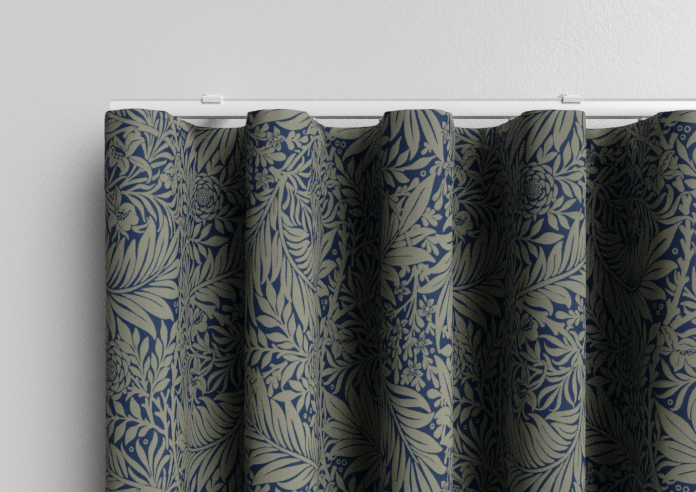 William Morris Larkspur, Woven Indigo - Made to Measure Curtains - Image 13